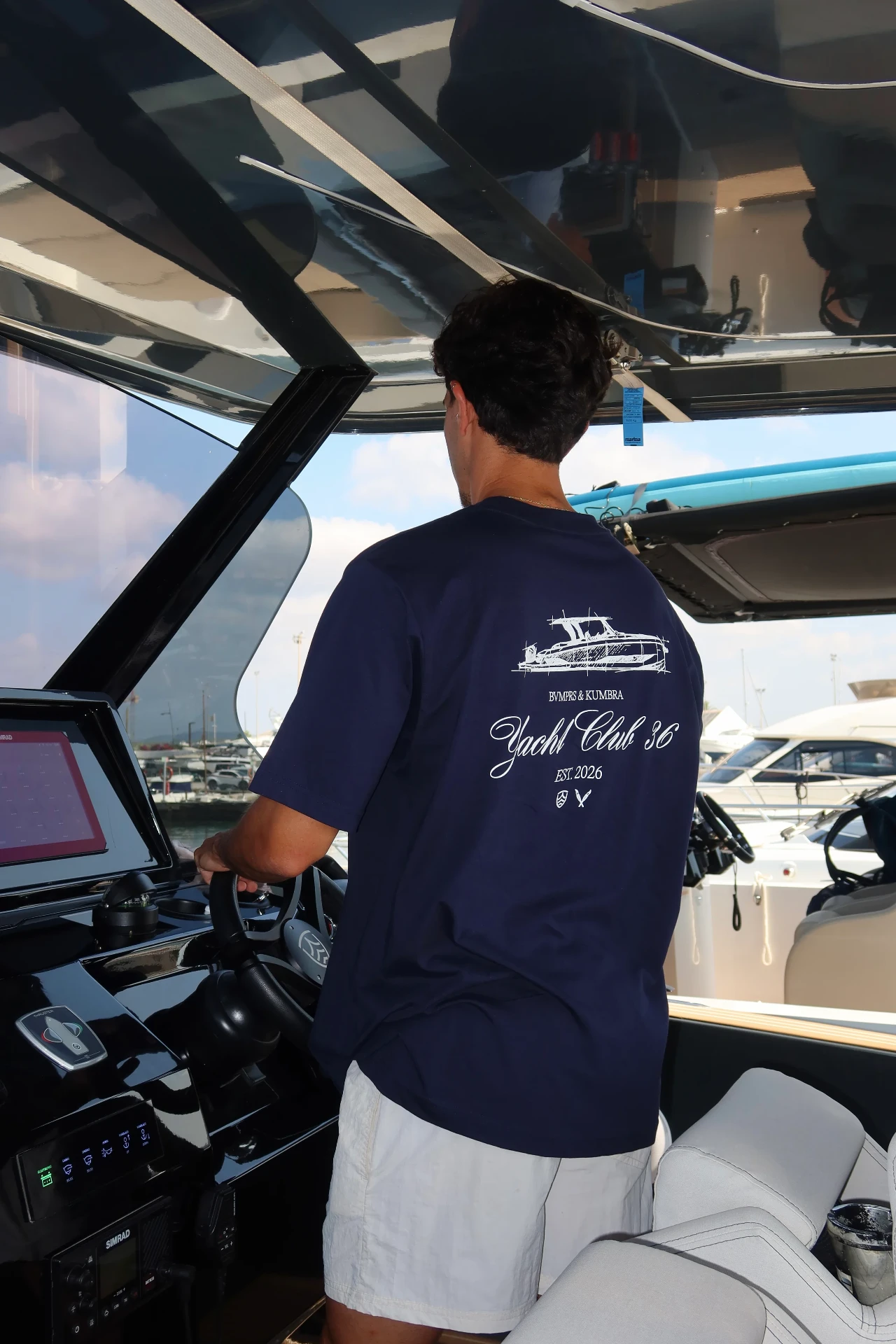 CAMISETA KUMBRA 36 YACHT NAVY — 2