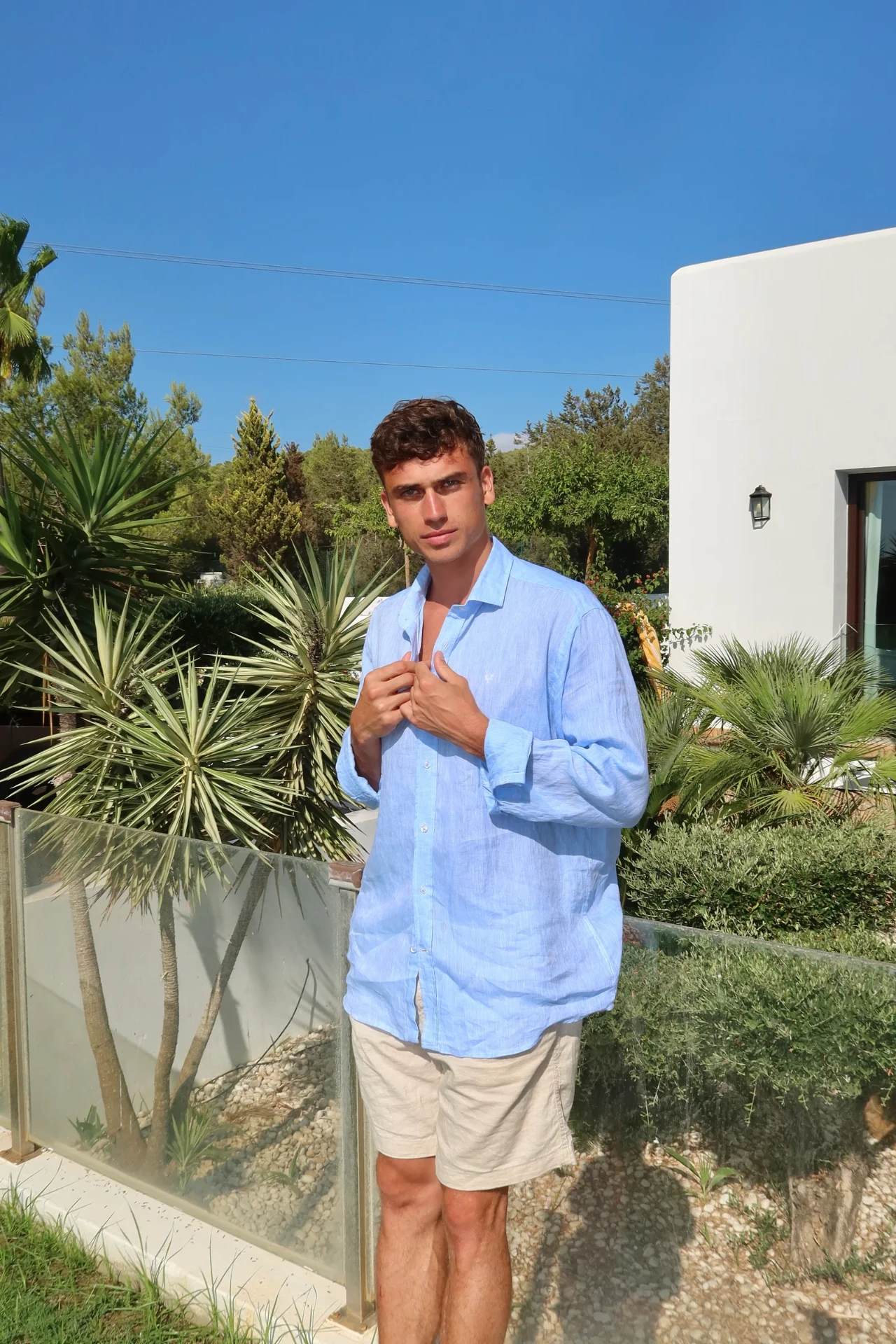 CAMISA KUMBRA CELESTE — 1