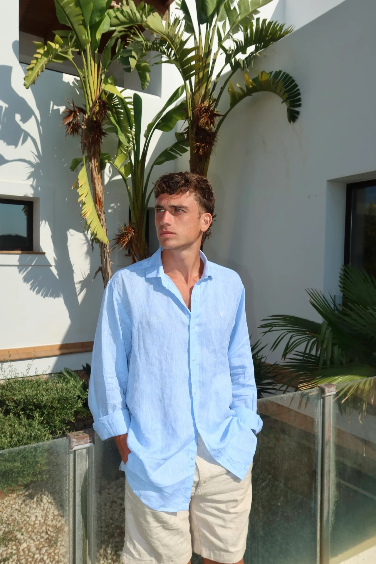 CAMISA KUMBRA CELESTE — 3