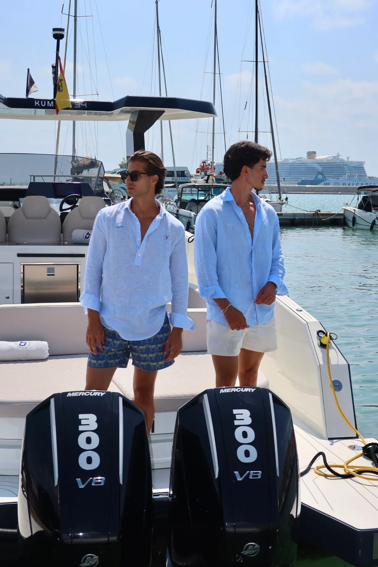 CAMISA KUMBRA CELESTE — 4
