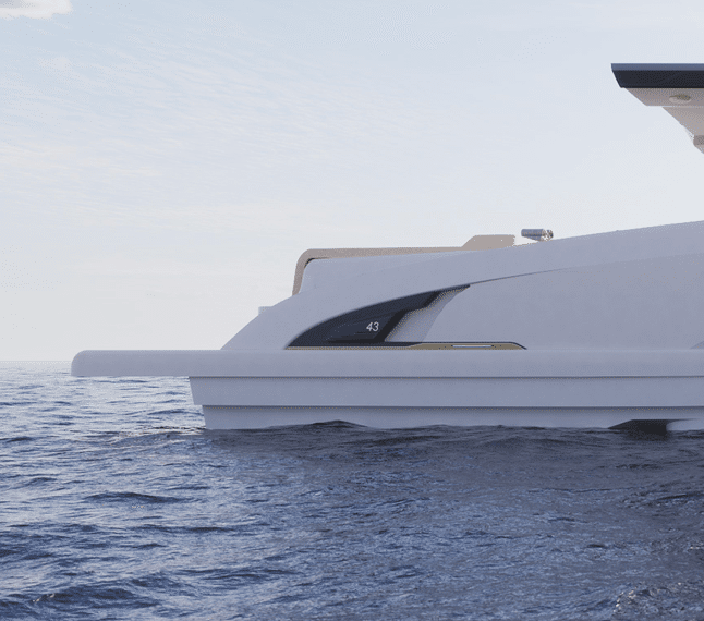 Unmistakable identity. The Kumbra 43 seal.